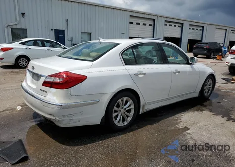 2012 Hyundai Genesis 3.8L z USA, uszkodzony, nr VIN KMHGC4DD4CU189318